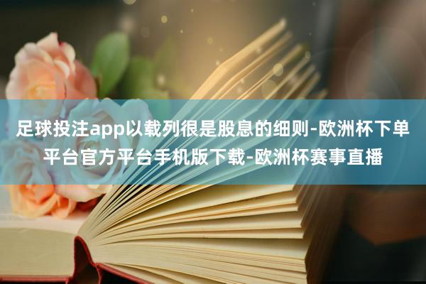 足球投注app以载列很是股息的细则-欧洲杯下单平台官方平台手机版下载-欧洲杯赛事直播