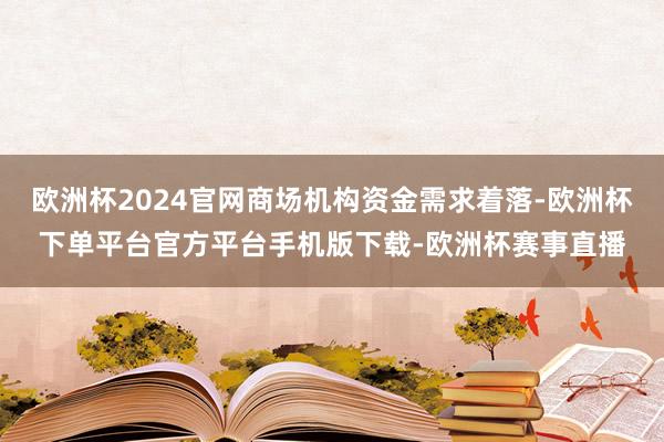 欧洲杯2024官网商场机构资金需求着落-欧洲杯下单平台官方平台手机版下载-欧洲杯赛事直播